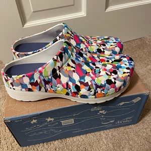 Dansko Kane Clogs in Kaleidoscope